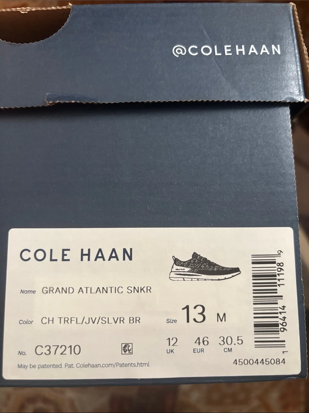 Cole Haan Men's Knit Lace-Up Sneakers in Taupe and Brown